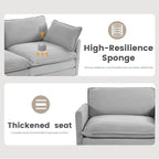 ROWHY Oversized Modular Sectional Sofa - Image 6