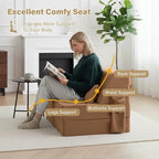 Tiita Convertible Folding Sofa Bed Single Size - Image 3
