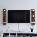 Homaterial 5 Tier Wall Shelf Unit, Decorative Wall Mount Vertical Shelving - Image 8