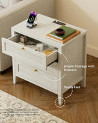 EYYTHUNG Large Nightstand Set of 2 - Image 5