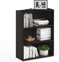 Furinno PASIR Book Shelf, 3-Tier Bookshelf, Storage Shelves Bookcase, 9.7 x by Furinno-FitsYourSpaceFitsYourBudget