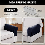 UNBBRRL Stretch Couch Armrest Covers - Image 2