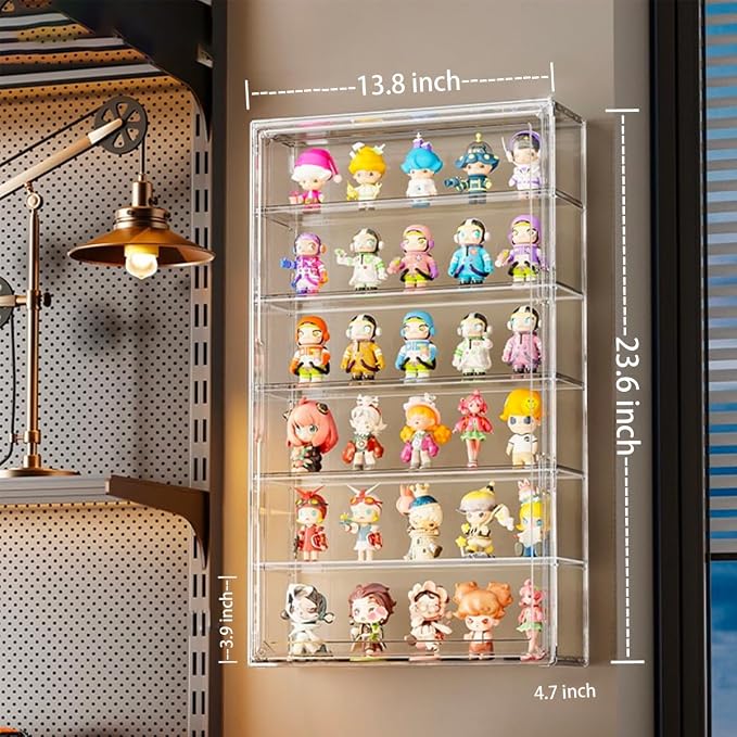 BOHOIDEE 6 Tiers Extra Large Clear Display Case - Image 3