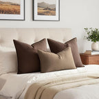 MIULEE Decorative Linen Lumbar Pillow Cover 12x20 Inch Khaki | Fall Autumn Boho - Image 4
