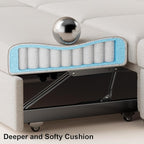 Belffin Modular Sectional Sleeper Sofa - Image 7
