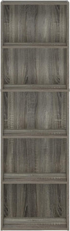 Furinno LUDER Book Shelf, 5-Tier Bookshelf, Bookcase - Image 7