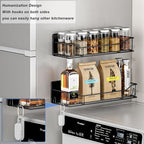 Magnetic Spice Rack for Refrigerator, 8 Pack Magnetic Fridge Shelf, Moveable - Image 4