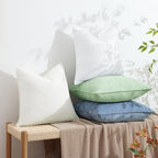 decorUhome Summer Couch Throw Pillow Covers 18x18 Set of 2, Decorative Soft - Image 4
