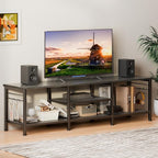 Furologee TV Stand for TVs up to 70 Inch, 63 Inch Entertainment Center - Image 7