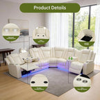 Electric Power Recliner Sectional - Image 3