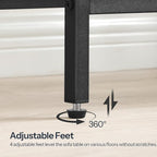 HOOBRO Narrow Console Table, Sofa Table, 4-Tier Industrial Entryway Table - Image 9