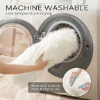 Ashler Faux Fur Rug, 2.3 x 3.3 Ft, Machine Washable | Fluffy Sheepskin Fur - Image 5