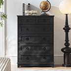 Joaxswe Farmhouse 6 Drawer Dresser - Image 3