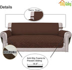 Easy-Going Sofa Slipcover Reversible Loveseat Sofa Cover Couch Cover - Image 3