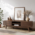 TOLEAD 59" TV Console, Mid Century Modern TV Stand by TOLEAD