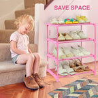 HITHIM 4-Tier Free Standing Shoe Racks - Image 5