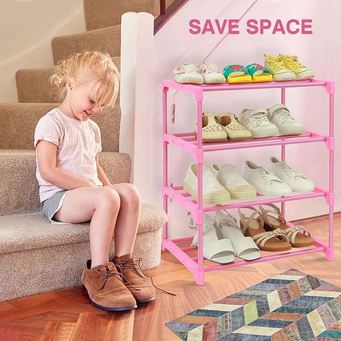 HITHIM 4-Tier Free Standing Shoe Racks - Image 5