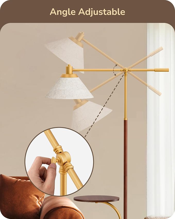 EDISHINE 68" Arc Floor Lamp - Image 2