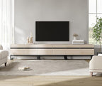 WAMPAT Modern TV Stand for 32-110 Inch TVs, Wood Entertainment Center - Image 7