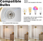COSYLUX Modern Floor Lamp for Living Room, Industrial Tall Standing Lamp for - Image 6