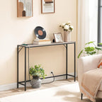MAHANCRIS Console Table, Narrow Sofa Table, 43.3” Entrance Table - Image 2
