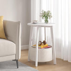 sthmec Small Round Side End Table - Image 2