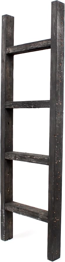 BARNWOODUSA Rustic Decorative Ladder - Image 2