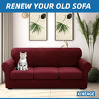 XINEAGE 2026 New 4 Pieces Extra Large Couch Covers - Image 4