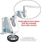Anwenk Leveling Feet Heavy Duty Furniture Levelers Adjustable Table Leg Leveler - Image 3