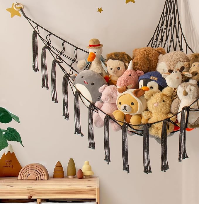 mirolam Stuffed Animal Storage Hammock Net - Image 2