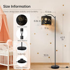 BoostArea Flower Shade Floor Lamp - Image 4