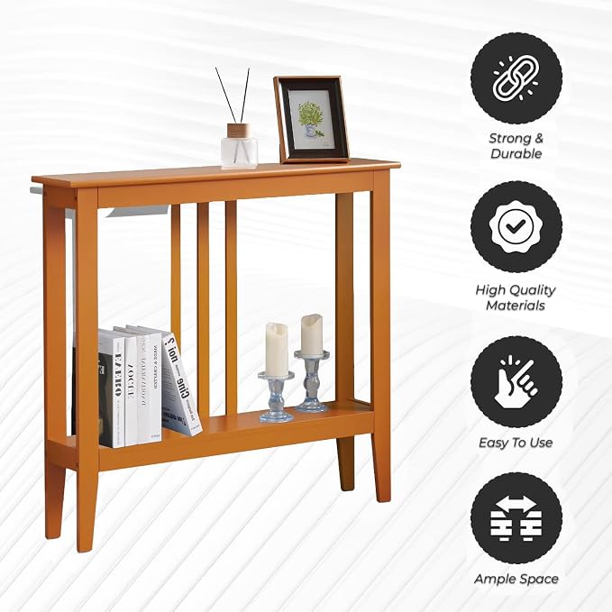 Kings Brand Furniture Narrow Console Table - Image 5