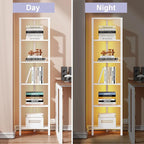 TUTOTAK 6-Tier Corner Bookshelf - Image 5