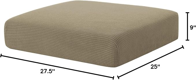 Hokway Couch Cushion Covers Stretch Cushion Covers Sofa Seat Cushion Slipcover - Image 10