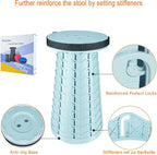 Boreeman Upgraded Folding Stool Lightweight Yet More Sturdy - Image 3