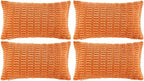 Fancy Homi 4 Packs Decorative Throw Pillow Covers by Fancy+Homi