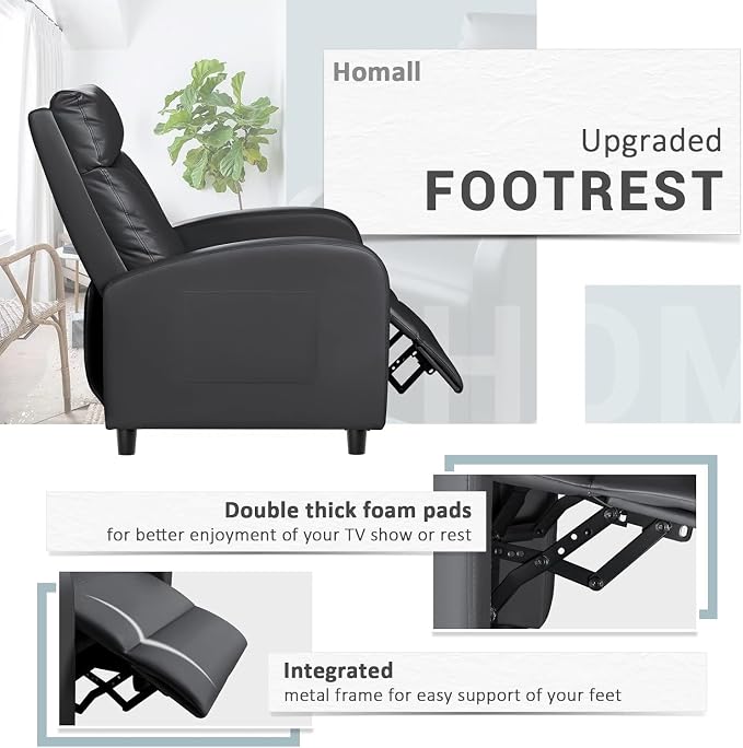 Homall Recliner Chair, Recliner Sofa - Image 8