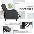 Homall Recliner Chair, Recliner Sofa PU Leather - Image 6