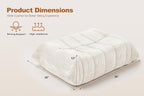 Bean Bag Pouf Ottoman, Foot Stool, Foot Rest - Image 2