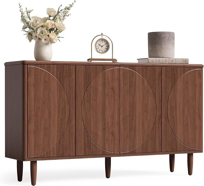 LITTLE TREE 59-Inch Buffet Cabinet Sideboard by LITTLETREE