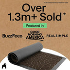 GORILLA GRIP 100% Waterproof All-Season WeatherMAX Doormat, US Designed Natural - Image 5