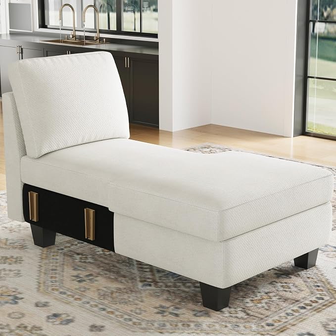 Belffin Sectional Storage Chaise Module - Image 2