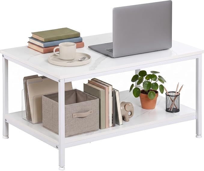 ZenStyle Industrial Coffee Table - Image 9