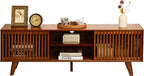 Bamboo TV Stand for TVs up to 65", Accent Entertainment Center - Image 9