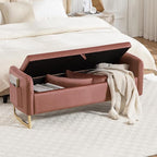 48" End of Bed Bench, Modern Storage Benches - Image 8