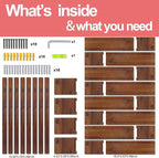 Fixwal Nursery Book Shelves, 32 Inch Floating Bookshelves - Image 8