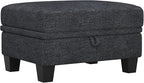 Belffin Standard Ottoman with Storage by Belffin