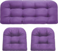 DANGHOOGY Wicker Chair Cushions, Waterproof Outdoor Loveseat Cushions by DANGHOOGYFurnitureCushions