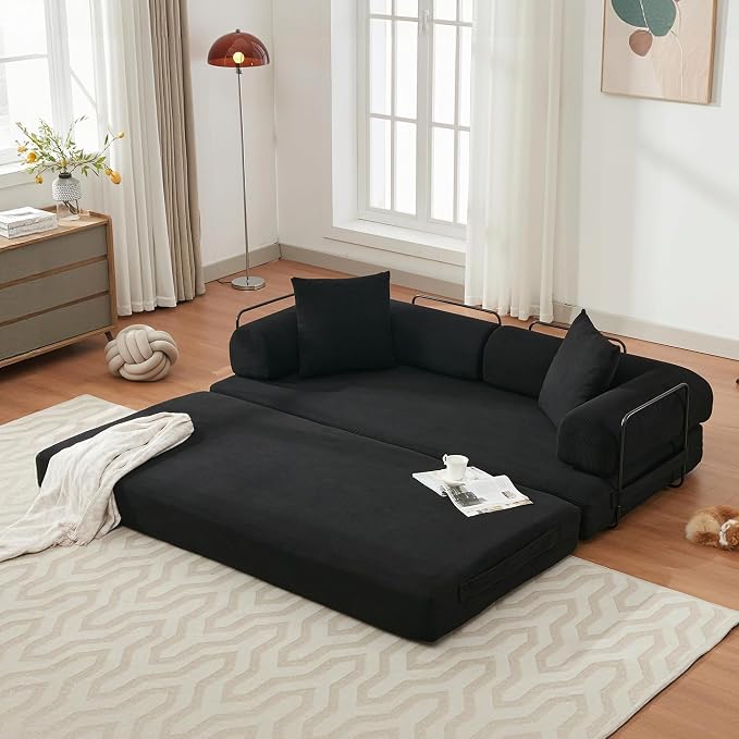 ZEIINPA Convertible Sleeper Sofa Bed by ZEIINPA