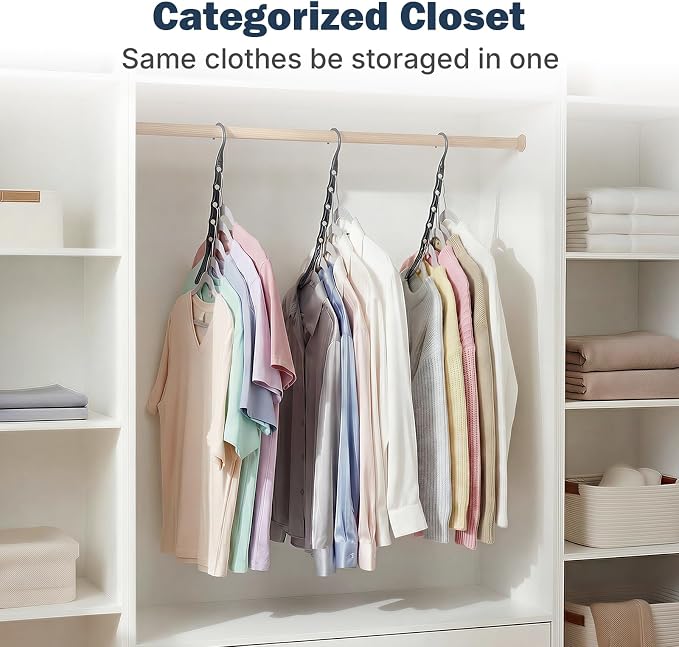 HOUSE DAY 10 Pack Closet Organizers and Storage - Image 4
